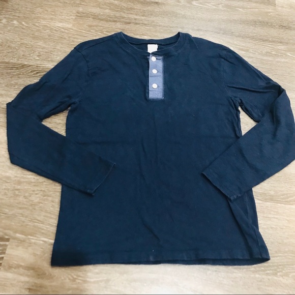 CrewCuts Henley Button Up - Picture 1 of 4